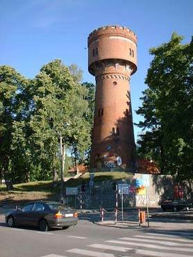 Wieża ciśnień przed remontem